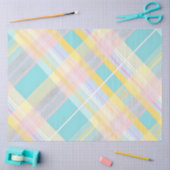 イースターバニープレイドシリーズデザイン#25 薄葉紙 (クラフト)