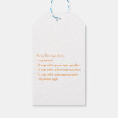 イースターバニーベイト ギフトタグ (裏面)