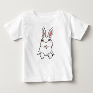 イースターバニーベビーシャツベビーイースターティーシャツ ベビーTシャツ