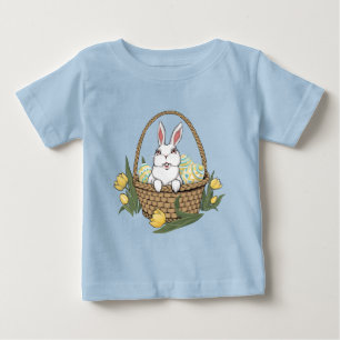 イースターバニーベビーシャツベビーイースターティーシャツ ベビーTシャツ