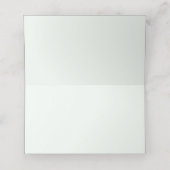 イースターバニーベビーシャワー折り畳み座席表 プレイスカード (内部開封)