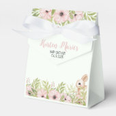 イースターバニーベビーシャワー フェイバーボックス (正面サイド)