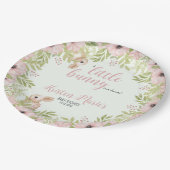 イースターバニーベビーシャワー ペーパープレート (アングル)