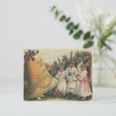 イースターバニーベルリリーデイジー合唱団 シーズンポストカード (スタンド正面)