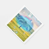 イースターバニーペーパーナプキン スタンダードランチョンナプキン (角)