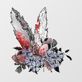 イースターバニーホラー ウィンドウサイン (シート)