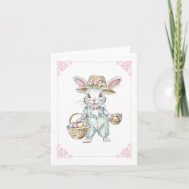 イースターバニーホリデーカード シーズンカード