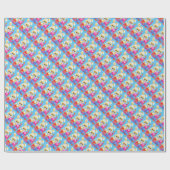 イースターバニーホリデーラッピング紙 ラッピングペーパー (フラット)