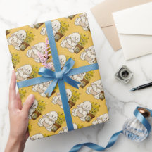 イースターバニーホリデーラッピング紙