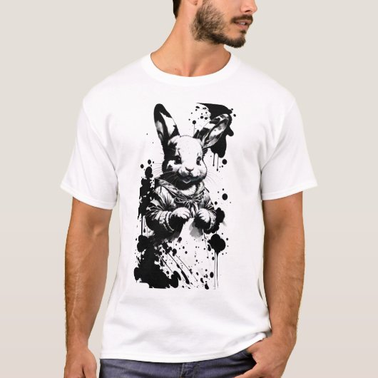 イースターバニーホリデーTシャツ Tシャツ (正面)