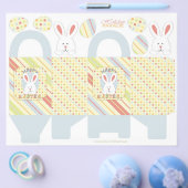 イースターバニーボックステンプレート チラシ (シングル)