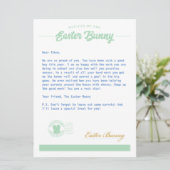 イースターバニーボーイレター シーズンカード (スタンド正面)