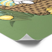 イースターバニーポスターフェスティバルイースターパーティーデコール ポスター (角)