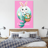 イースターバニーマーメイドサンダー_コーブ キャンバスプリント (インサイチュ (寝室))
