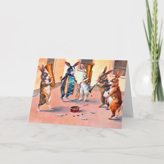 イースターバニーミュージシャンカード シーズンカード (正面)