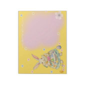 イースターバニーメモ帳 ノートパッド (回転)