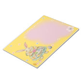 イースターバニーメモ帳 ノートパッド (アングル)