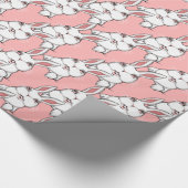 イースターバニーラッピング紙かわいいイースターギフト紙 ラッピングペーパー (角)