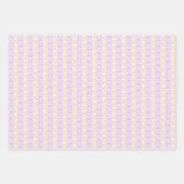 イースターバニーラッピング紙シート ラッピングペーパーシート (正面)