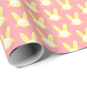 イースターバニーラッピング紙シート ラッピングペーパー (ロールコーナー)