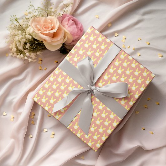 イースターバニーラッピング紙シート ラッピングペーパー