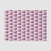 イースターバニーラッピング紙フラットシートセット3 薄葉紙 (正面)