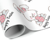 イースターバニーラッピング紙 ラッピングペーパー (ロールコーナー)