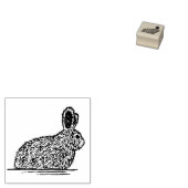 イースターバニーラバースタンプ ラバースタンプ (押印)