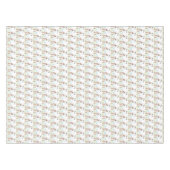 イースターバニーラビットバニーズウォーターカラーフローラ テーブルクロス (正面(横))