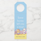 イースターバニーラビットヒックエッグ |休日 ボトルネックタグ (正面)