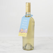 イースターバニーラビットヒックエッグ |休日 ボトルネックタグ (アングル)