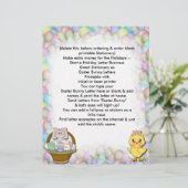 イースターバニーレタービズのイースターレターヘッド (スタンド正面)