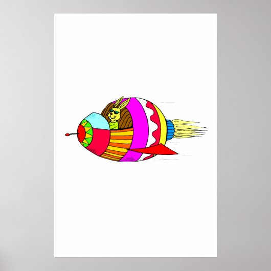 イースターバニーロッケーター ポスター (正面)
