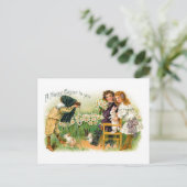 イースターバニーヴィンテージ撮影 シーズンポストカード (スタンド正面)