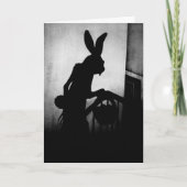 イースターバニー不気味なシャドウカード シーズンカード (正面)