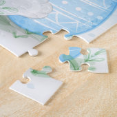 イースターバニー付き/イースターエッグパズル(30個のOS) ジグソーパズル (側面)