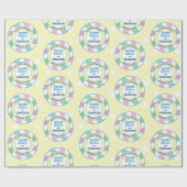 イースターバニー公式シールスペシャル配送イエロー ラッピングペーパー (フラット)