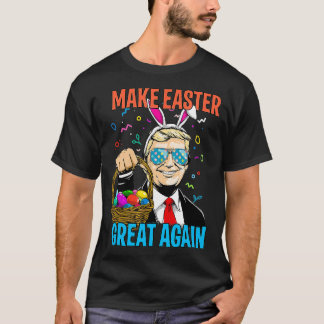 イースターバニー再素晴らし生卵狩り Tシャツ