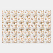 イースターバニー包装紙コレクション ラッピングペーパーシート (正面)