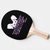 イースターバニー卓球ラケット 卓球ラケット (横)