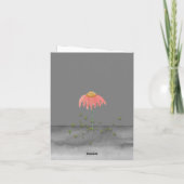 イースターバニー卵引用イラストレーション シーズンカード (裏面)