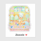 イースターバニー卵色ステッカー。 シール (シート)