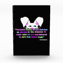 イースターバニー垂直写真ブロック フォトブロック