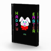 イースターバニー垂直写真ブロック フォトブロック (右)