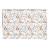 イースターバニー春シームレスパターン 枕カバー (正面)