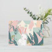 イースターバニー春ホリデーズグリーティングカード シーズンカード (スタンド正面)