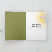 イースターバニー春草原 カード (内部)