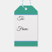 イースターバニー格言 ギフトタグ (裏面)