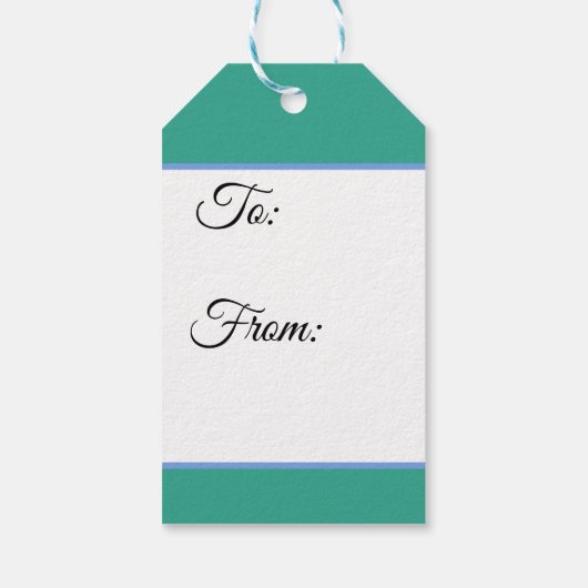 イースターバニー格言 ギフトタグ (裏面)