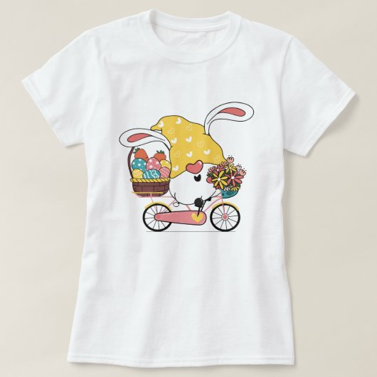 イースターバニー格言Tシャツ Tシャツ (デザイン正面)